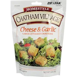 Cheese & Garlic Croutons, 5 OZ