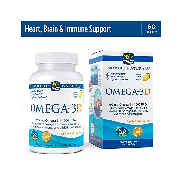 Omega 3 With Vit D Lemon 9