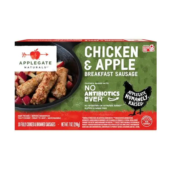 Apple & Chicken Breakfast Sausage, 7 OZ 1