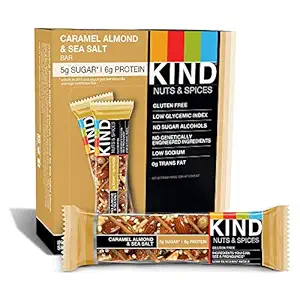 Caramel Almond Sea Salt Bar 12 Count, 1.4 OZ