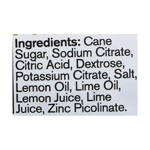 Lemon & Lime Hydration Drink Mix Single 4