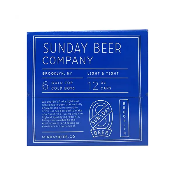 Sunday Ale 6pk Cans 5