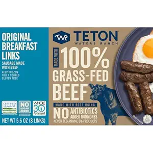 Grass-Fed Beef Original Breakfast Links, 5.6 OZ