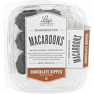 Chocolate Dipped Coconut Macaroon Cookies, 8 OZ