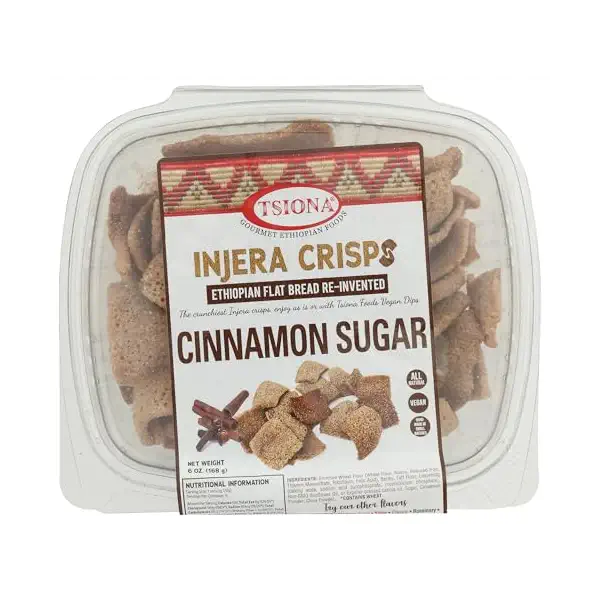 Cinnamon Sugar Injera Crisps 1