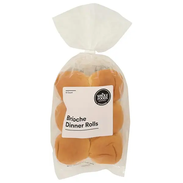 Brioche Dinner Rolls, 16.9 OZ 1