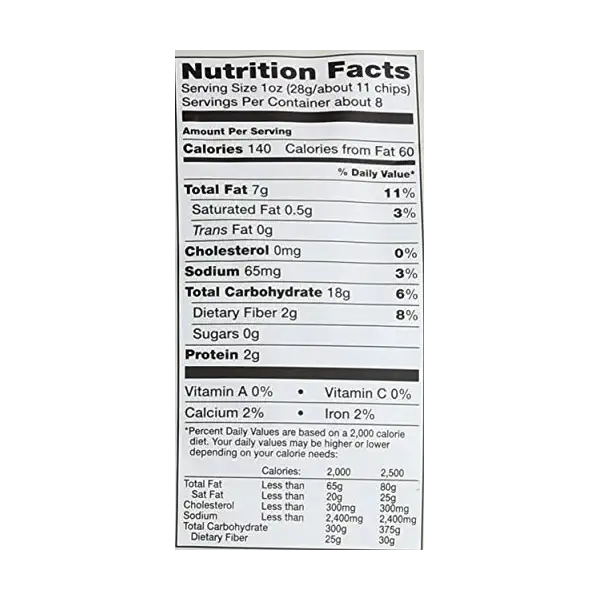 Blue Corn Tortilla Chips, 8.1 OZ 3