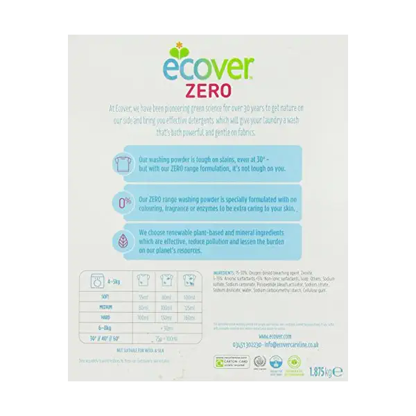 Zero Non Biowashing Powder 3