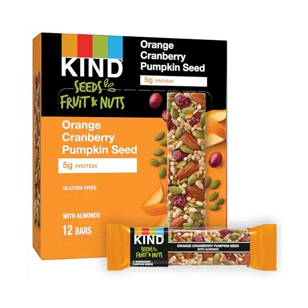 Orange Cranberry Pumpkin Seed Bar 12 Count, 1.4 OZ 1