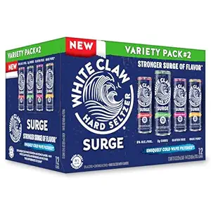 Surge Hard Seltzer Variety 2 12pk Cans, 12 FZ