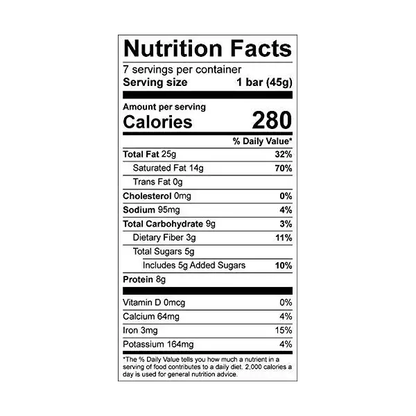 Organic Matcha Energy Bars 7ct, 1.8 OZ 2