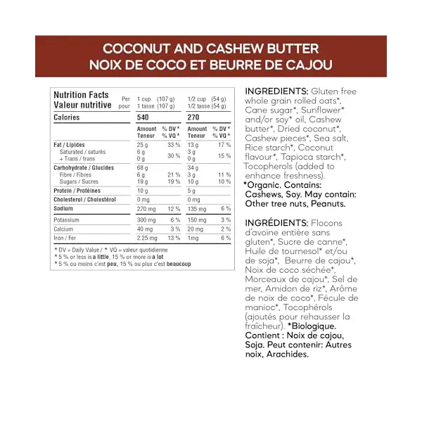 Coconut & Cashew Butter Oat Granola 5