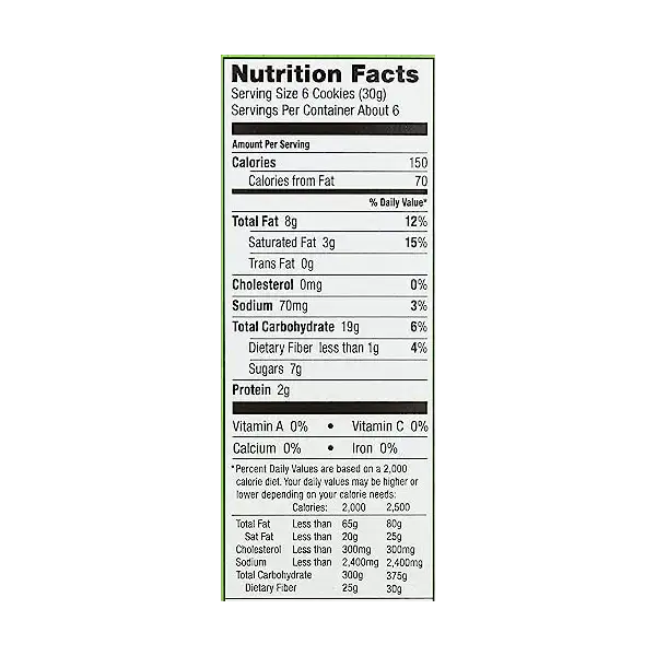 Organic Lemon Drop Cookie Bites, 6.5 OZ 3