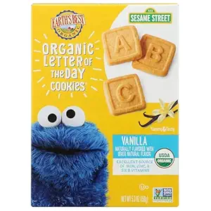 Organic Very Vanilla Cookies, 5.3 OZ