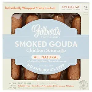 Smoked Gouda Chicken Sausage, 10 OZ