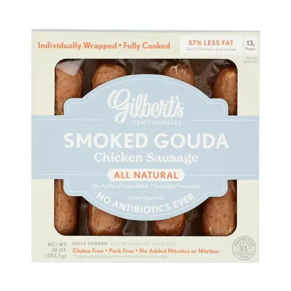 Smoked Gouda Chicken Sausage 1