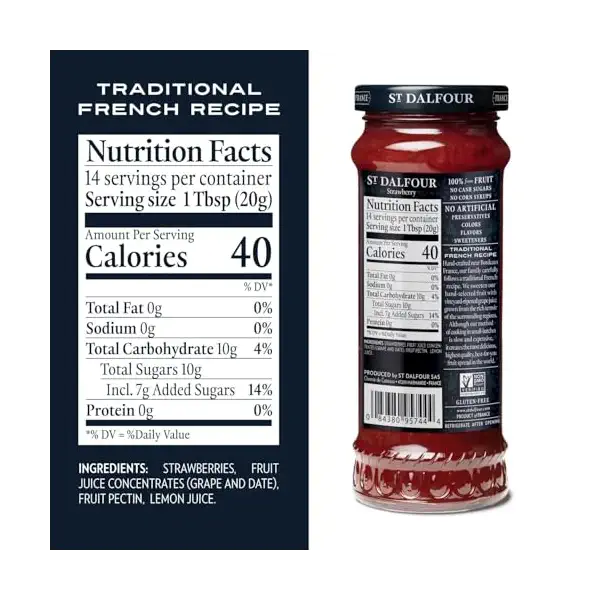 Strawberry Fruit Spread Value Size, 17.6 OZ 5