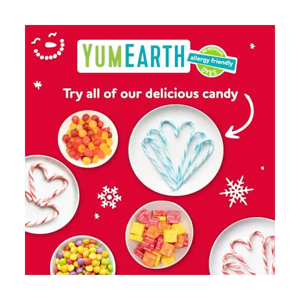 Organic Holiday Gummy Fruits 15ct, 7.5 OZ 7