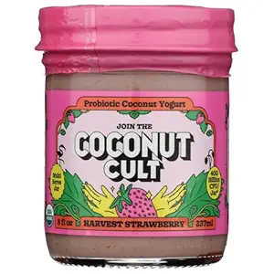 Organic Harvest Strawberry Coconut Yogurt, 8 OZ