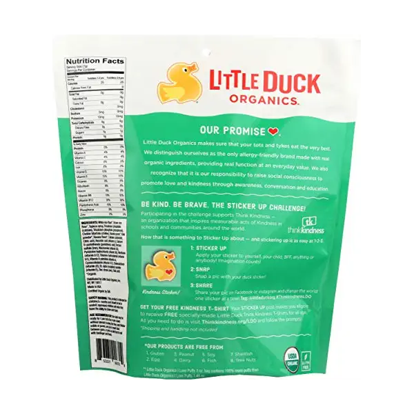 Organic Banana Kale Snack Puffs, 3 OZ 2