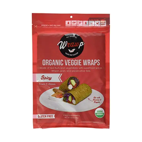 Organic Chiarawberri Spicy Raw Flatbread, 5.6 OZ 1