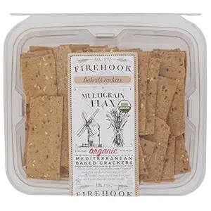 Organic Multigrain Flax Crackers, 8 OZ