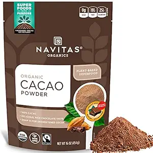 Organic Cacao Powder, 16 OZ