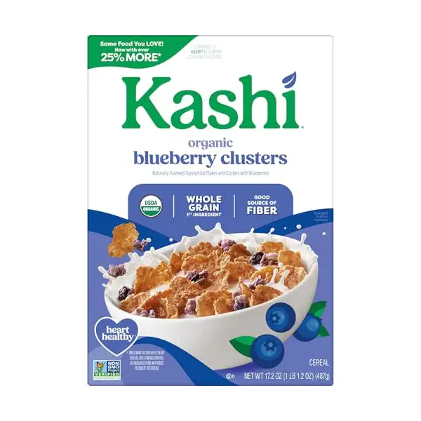 Organic Shapes And Flakes Blueberry Clusters Cereal, 17.2 OZ 8