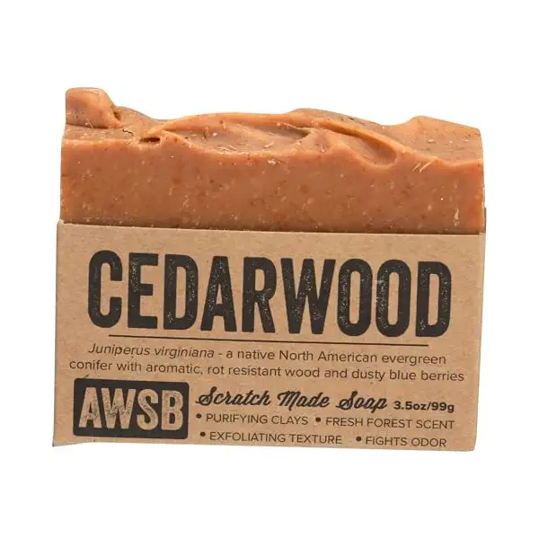 Cedarwood Soap Bar 1