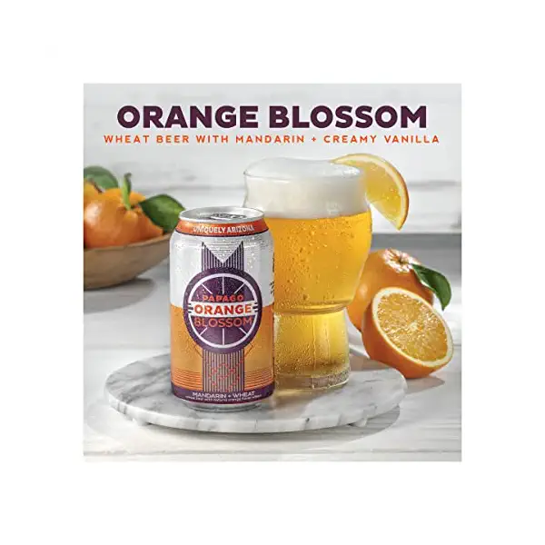 Papago Orange Blossom Fruited Wheat 24 oz can 3