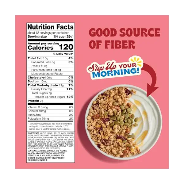 Gf Cranberry Pecan Granola 3