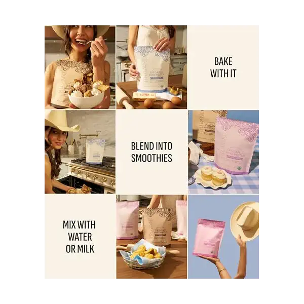 Organic Vanilla Whey Protein, 18.9 OZ 6