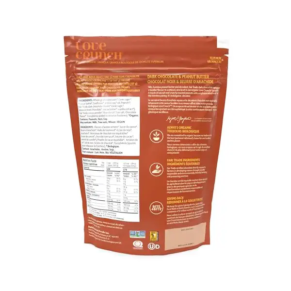 Organic Dark Chocolate & Peanut Butter Granola 6