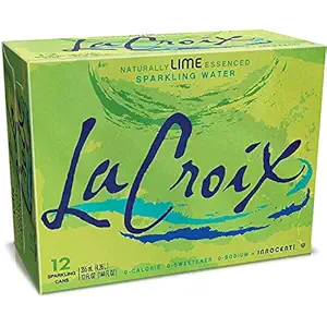 Lime Sparkling Water 12 Pack, 12 FZ