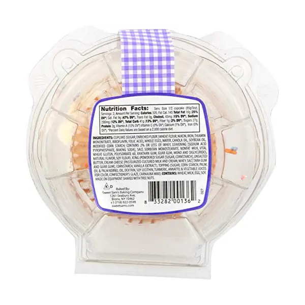 Vanilla Buttercream Cupcake, 6 OZ 7