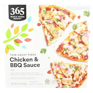365 by Whole Foods Market, BBQ Chicken Pizza, 14.3 Ounce