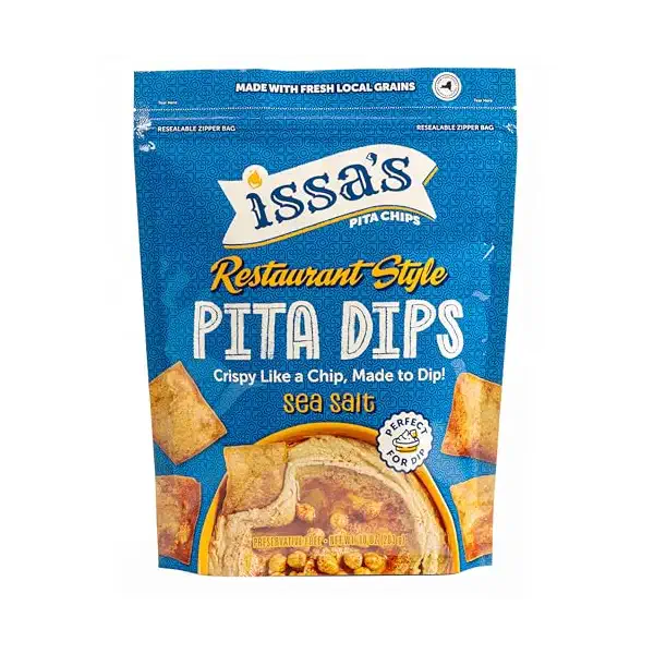 Restaurant Style Sea Salt Pita Chips 1