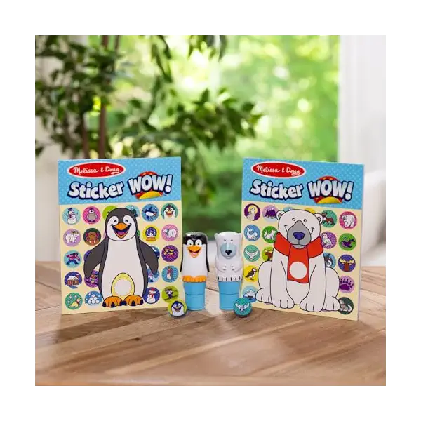 Sticker WOW! Deluxe Set - Penguin & Polar Bear Book, 1 EA 9