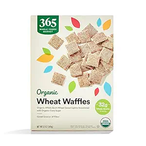 365 by Whole Foods Market, Organic Wheat Waffles Cereal, 13 Ounce