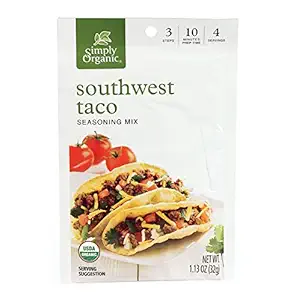 Organic Southwest Taco Seasoning Mix, 1.13 OZ