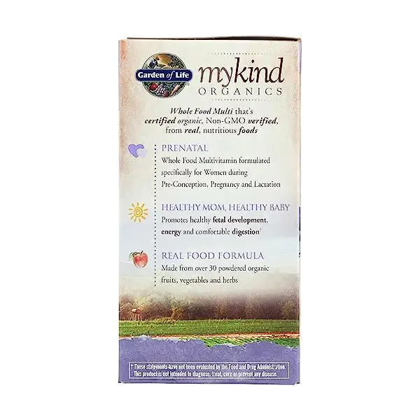 Organic Mykind Prenatal Multivitamin, 108 CT 6