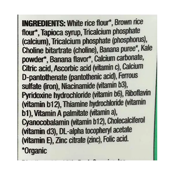 Organic Banana Kale Snack Puffs, 3 OZ 4