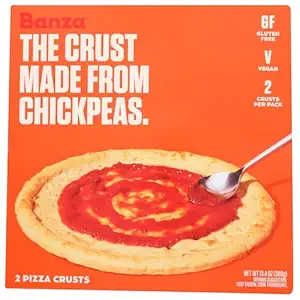 Plain Chickpea Pizza Crust 2 Count, 13.4 OZ