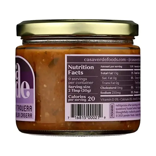 Taquera Salsa Casera, 10 OZ 6