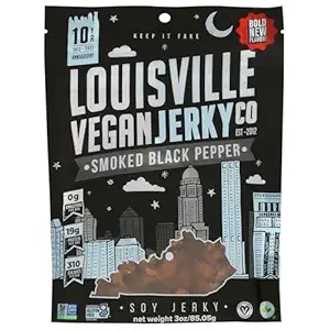 Black Pepper Smoked Jerky, 3 OZ