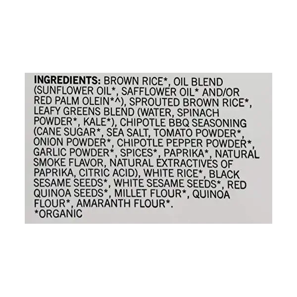 Organic Vegetable Chips Chipotle Bbq Greens, 5 OZ 4