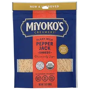 Organic Cultured Pepper Jack Shreds, 7 OZ