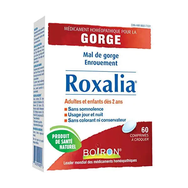 Sore Throat Hoarseness Chewables Roxalia 2