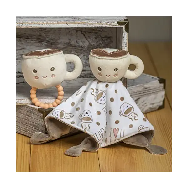 Sweet Soothie Hot Latte Teether Rattle 3