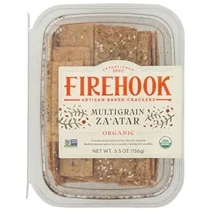 Organic Multigrain Za'atar Crackers, 5.5 OZ